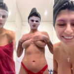 mia khalifa boob slip face mask ppv video leaked 1024x686 1 1