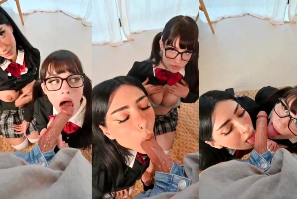 soogsx schoolgirl double blowjob pov video leaked 1024x686 1 1