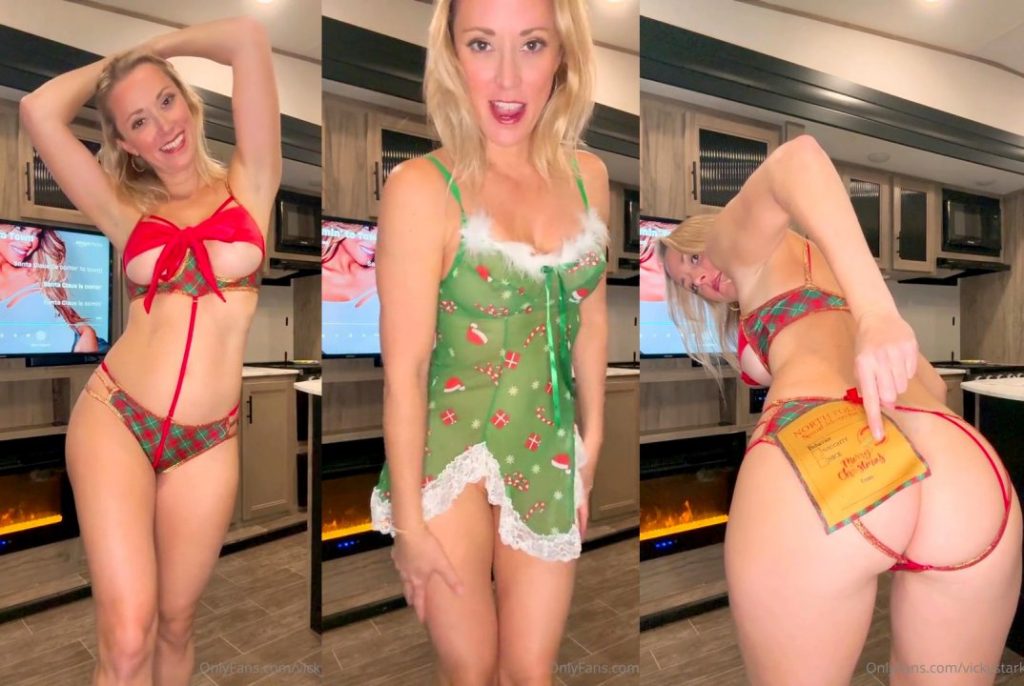 vicky stark christmas lingerie haul ppv video leaked 1024x686 1 1