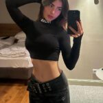 andrea botez sexy black outfit selfies set leaked ugxjne