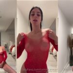 Camilla Araujo Red Mesh Bodysuit Onlyfans PPV Video Leaked 14 camilla araujo red mesh bodysuit onlyfans ppv video leaked