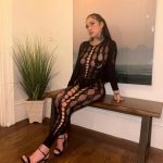 bhad bhabie sexy see through mesh bodysuit onlyfans set leaked mhplww