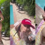 lifeguard auhneesh nicole takes a break for bbc
