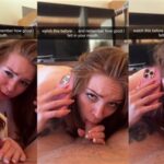 ivory fox blows dick while talking on the phone video leaked