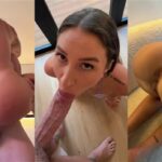 holly brougham receive cum on her ass after rough fuck